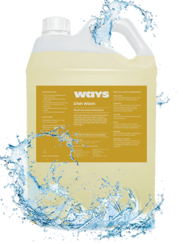 Dish Wash Product Image + Watersplash