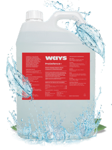 Pro Defence+ Product Image + Watersplash